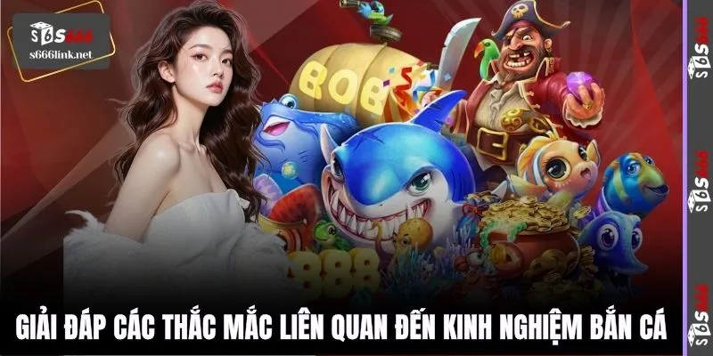 Giải đáp các thắc mắc liên quan đến kinh nghiệm bắn cá