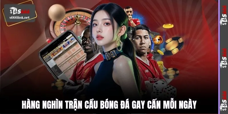 Hàng nghìn trận cầu bóng đá gay cấn mỗi ngày