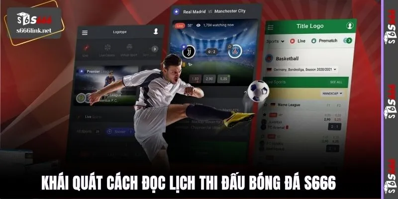 Khái quát cách đọc lịch thi đấu bóng đá S666