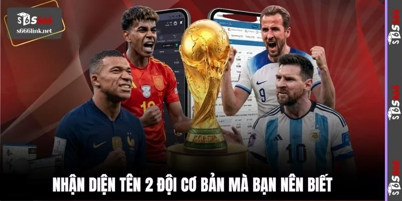 Nhận diện tên 2 đội cơ bản mà bạn nên biết