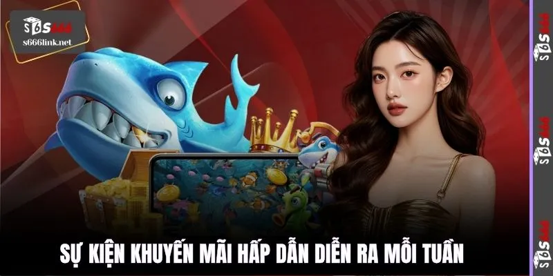 Sự kiện khuyến mãi hấp dẫn diễn ra mỗi tuần
