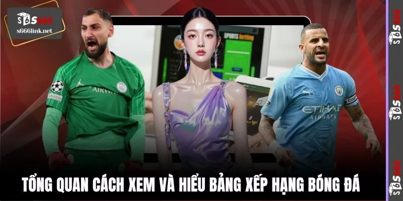 Tổng quan cách xem và hiểu bảng xếp hạng bóng đá